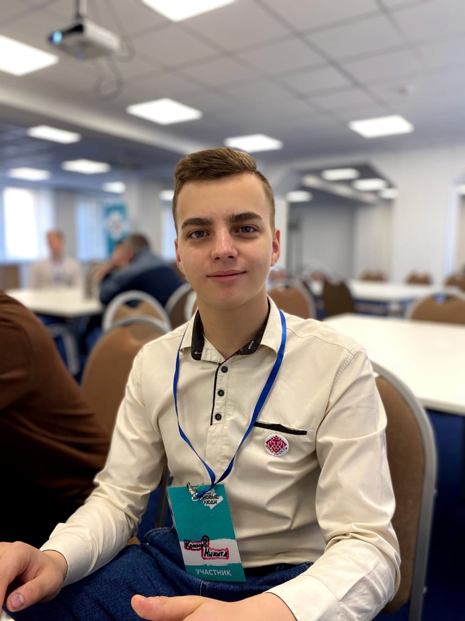 Никита КОННОВ ЗАМЕСТИТЕЛЬ ПРЕДСЕДАТЕЛЯ ДЕТСКОЙ ОБЩЕСТВЕННОЙ ПАЛАТЫ УЛЬЯНОВСКОЙ ОБЛАСТИ ОТ УЛЬЯНОВСКОГО РАЙОНА Детская общественная палата решает вопросы в школах, муниципалитетах. Не зря у нас есть наш слоган: «Решаем детские вопросы по взрослому».