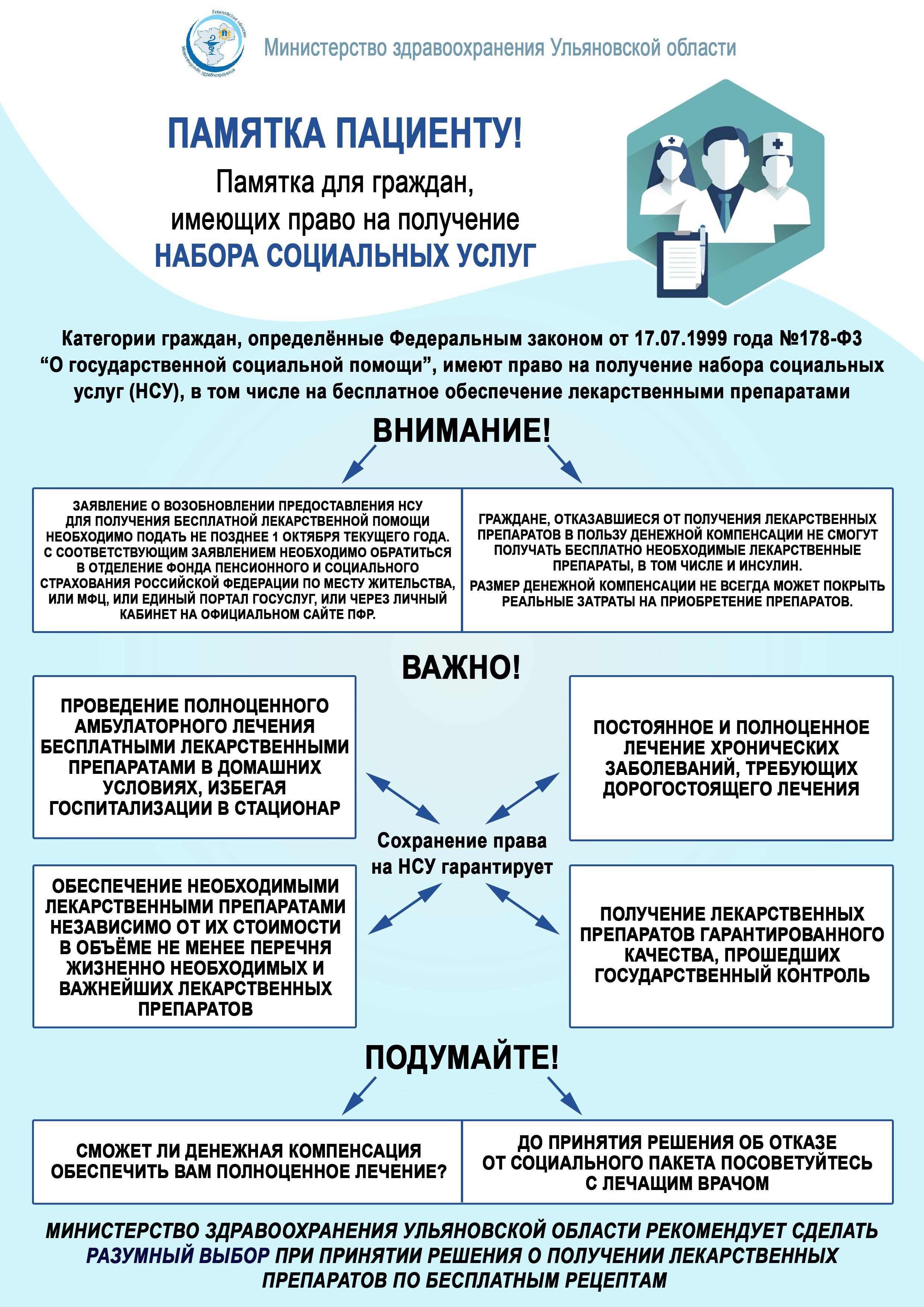 Сохранение гражданами набора социальных услуг.